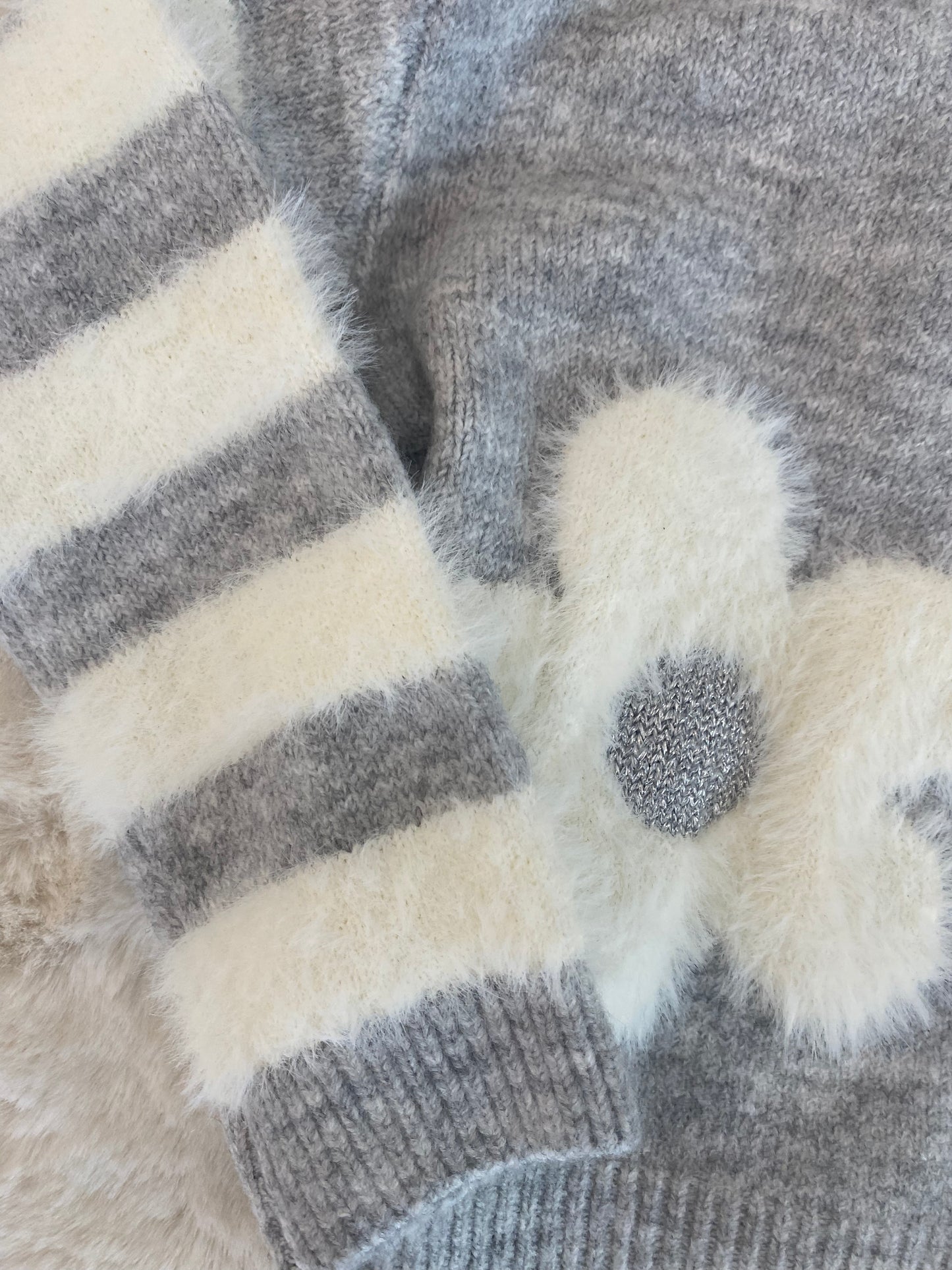 Maglioncino a fiori - SMILE BABY BOTIQUE