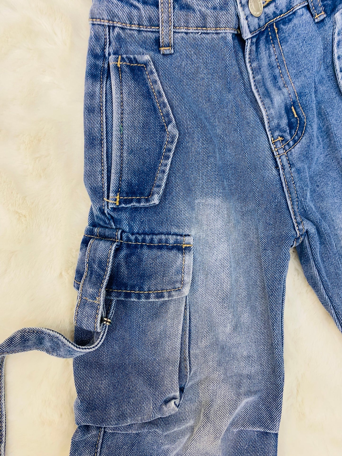 Jeans cargo - SMILE BABY BOTIQUE