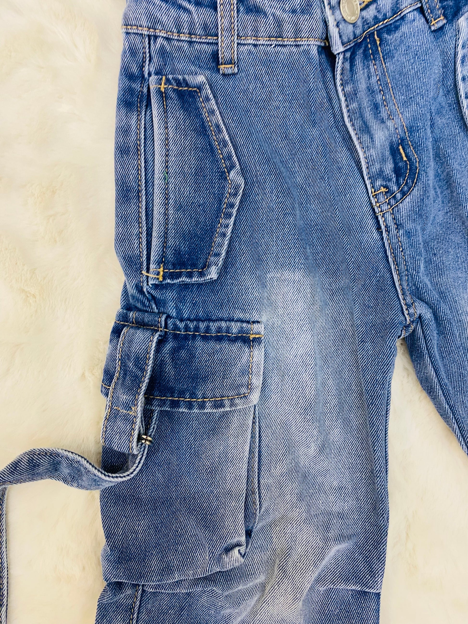 Jeans cargo - SMILE BABY BOTIQUE
