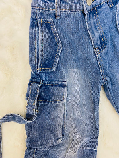Jeans cargo - SMILE BABY BOTIQUE