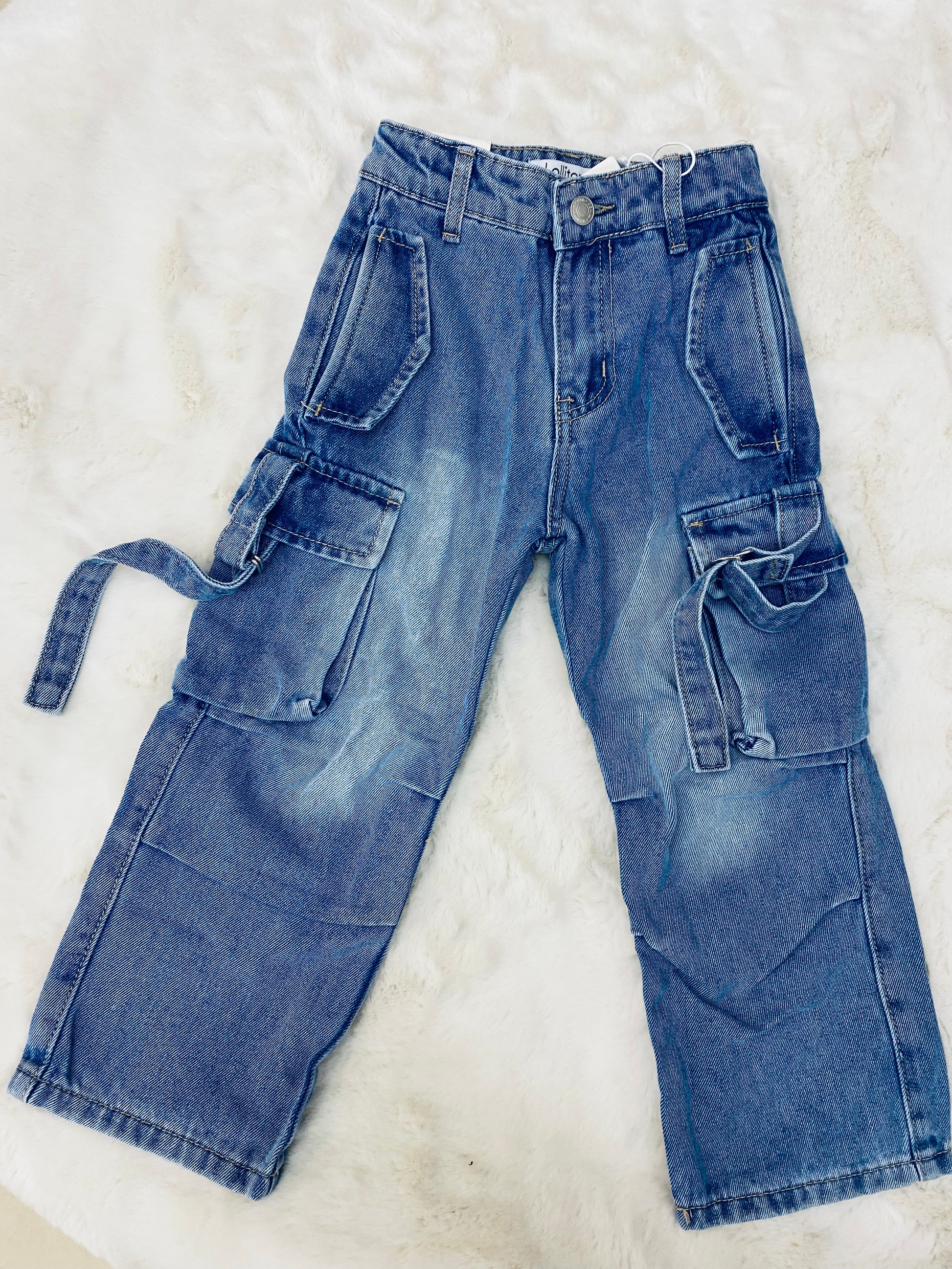 Jeans cargo - SMILE BABY BOTIQUE