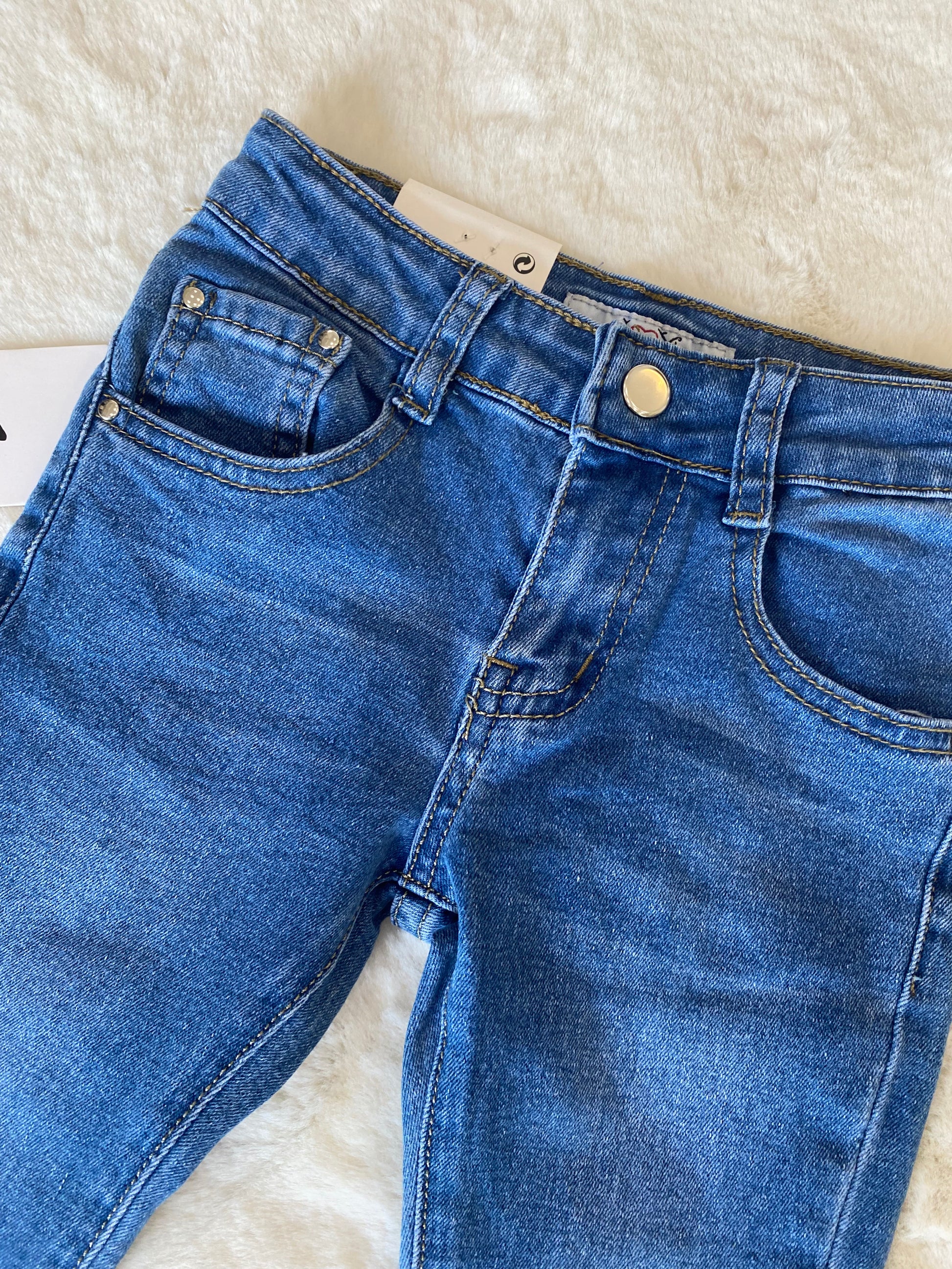 Jeans sfrangiato - SMILE BABY BOTIQUE