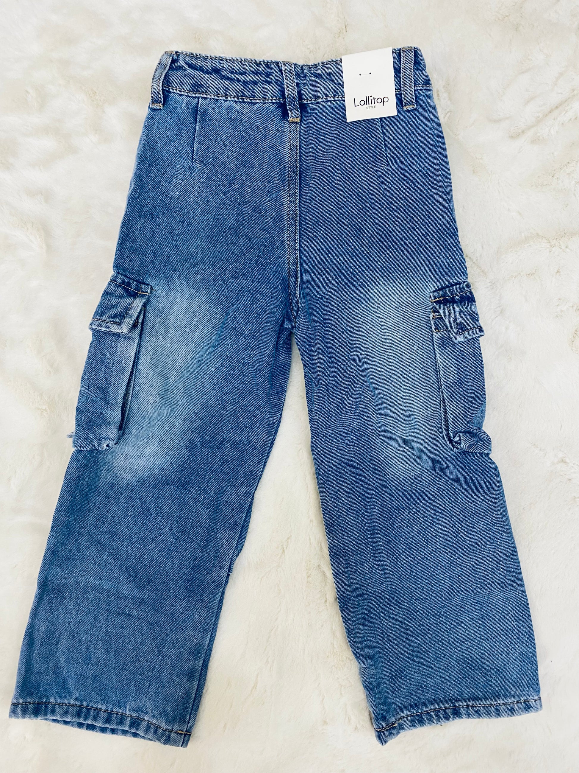Jeans cargo - SMILE BABY BOTIQUE