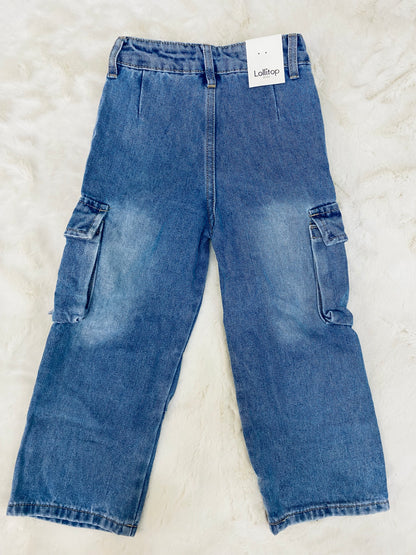 Jeans cargo - SMILE BABY BOTIQUE