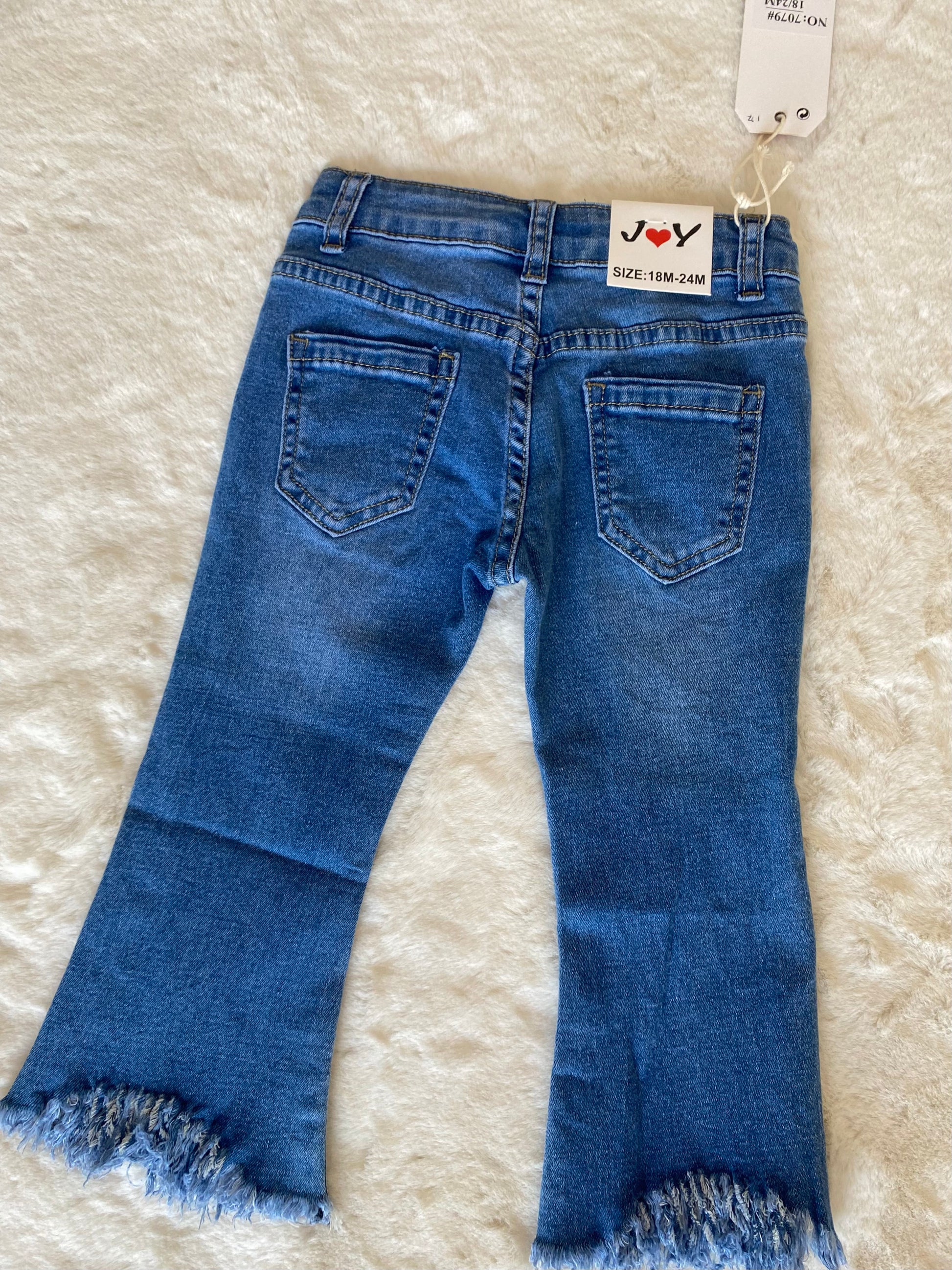 Jeans sfrangiato - SMILE BABY BOTIQUE