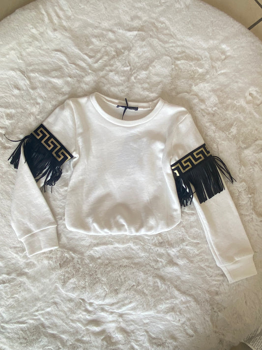 Felpa frangie - SMILE BABY BOTIQUE