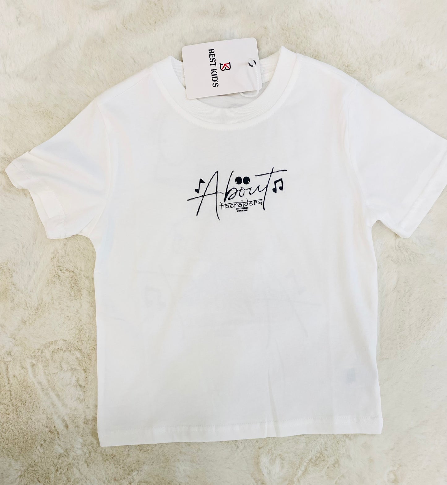 T-shirt Bambino 4-12 Anni con Stampa Lucertola sul Retro - Bianca o Verde Menta - SMILE BABY BOTIQUE
